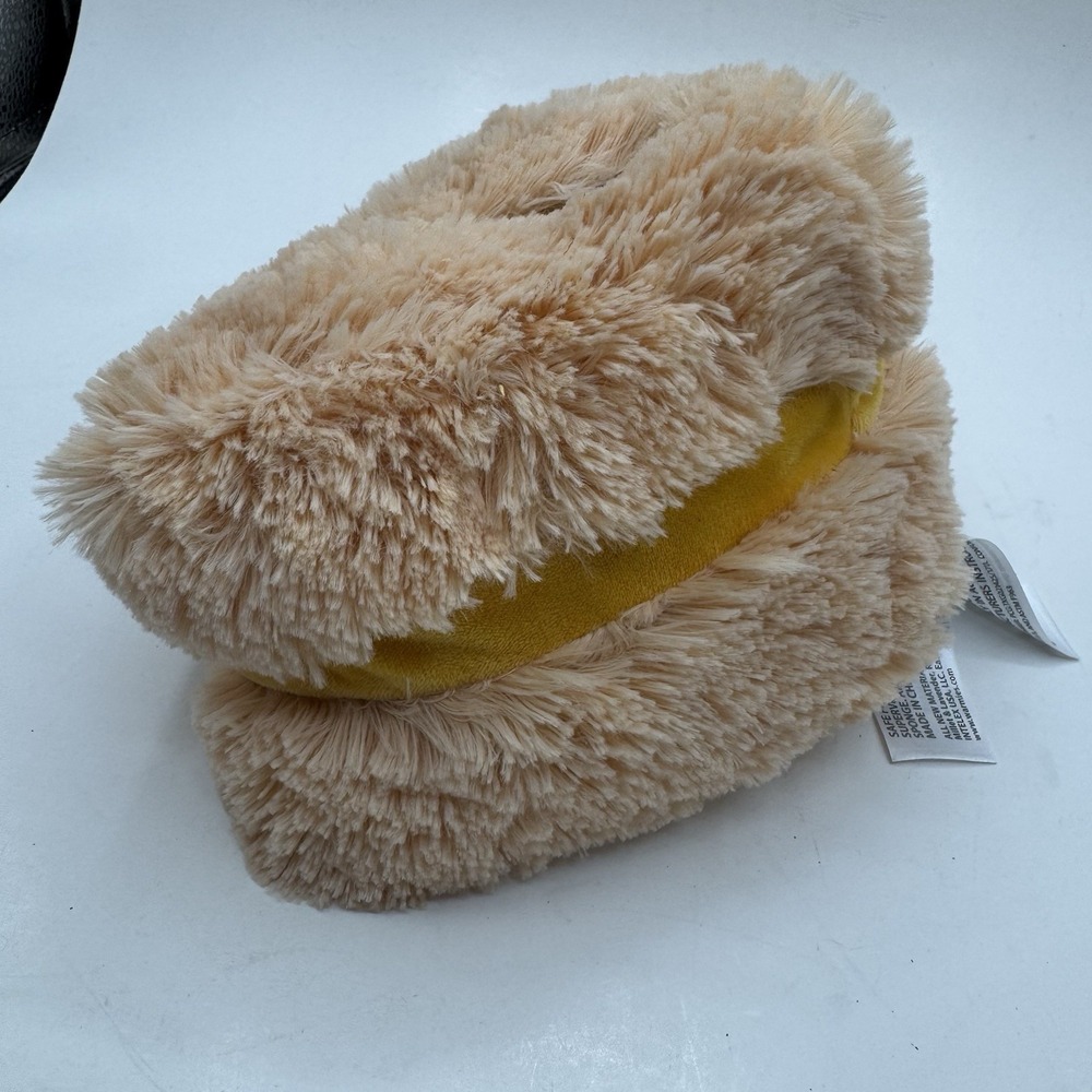 NEW Warmies Grilled Cheese Weighted Stuffed Plush Scented & microwavable - Picture 6 of 9